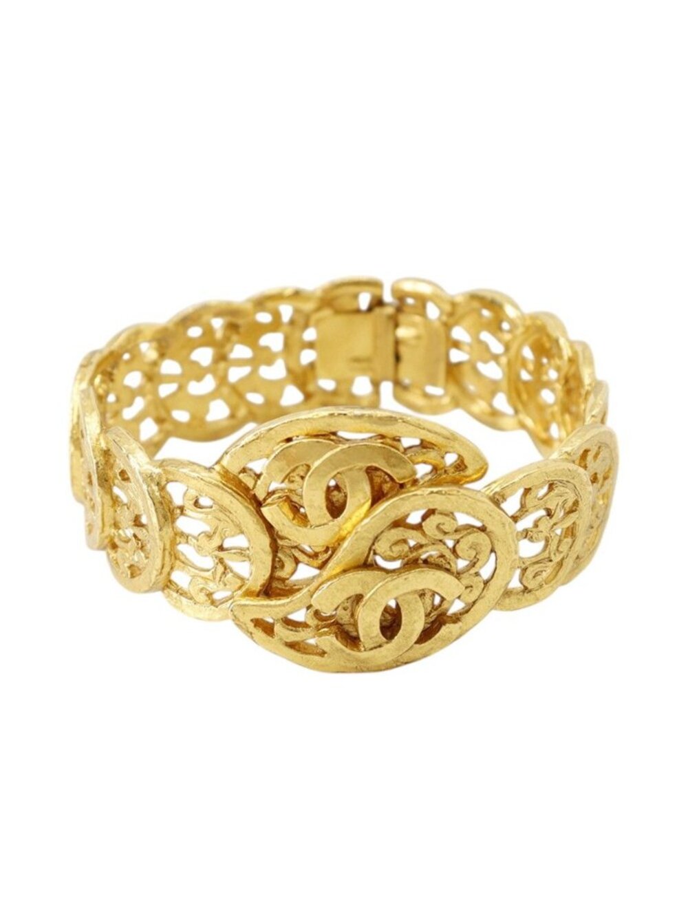 Chanel Bracelet CC Logo Bangle 95A